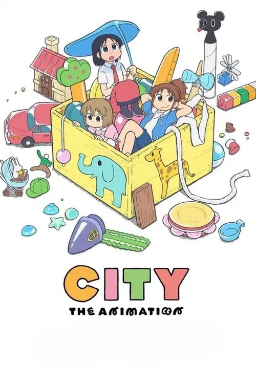 CITY THE ANIMATION tv show poster