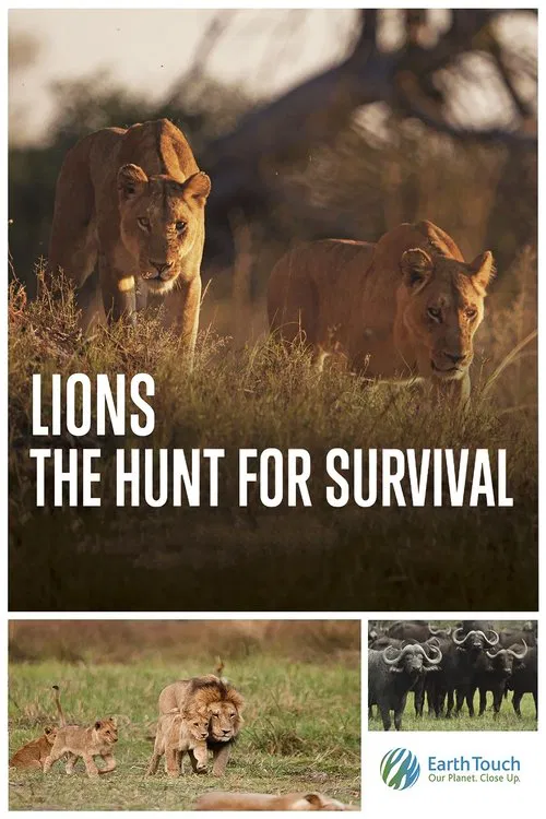 Lions: The Hunt for Survival movie poster