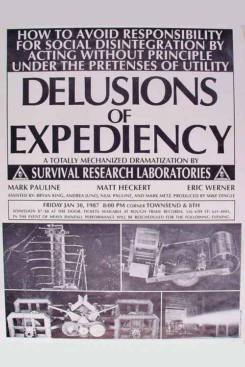 Delusions of Expediency: How to Avoid Responsibility for Social Disintegration by Acting Without Principle Under the Pretenses of Utility movie poster