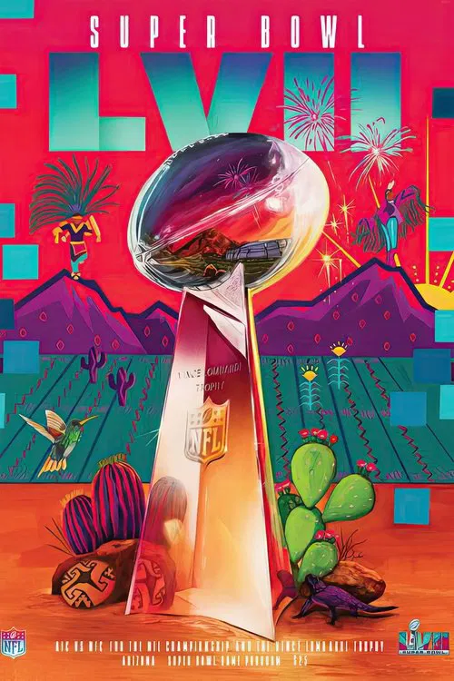 Poster do filme Super Bowl LVII: Chiefs vs Eagles