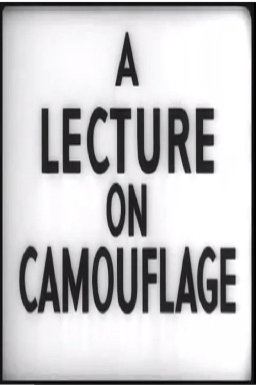A Lecture on Camouflage movie poster