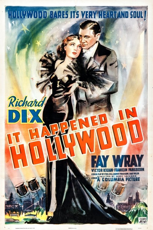 It Happened in Hollywood movie poster