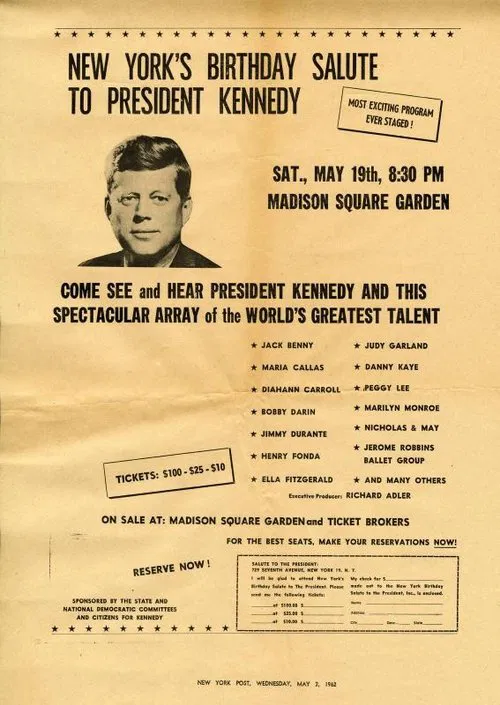 President Kennedy's Birthday Salute movie poster