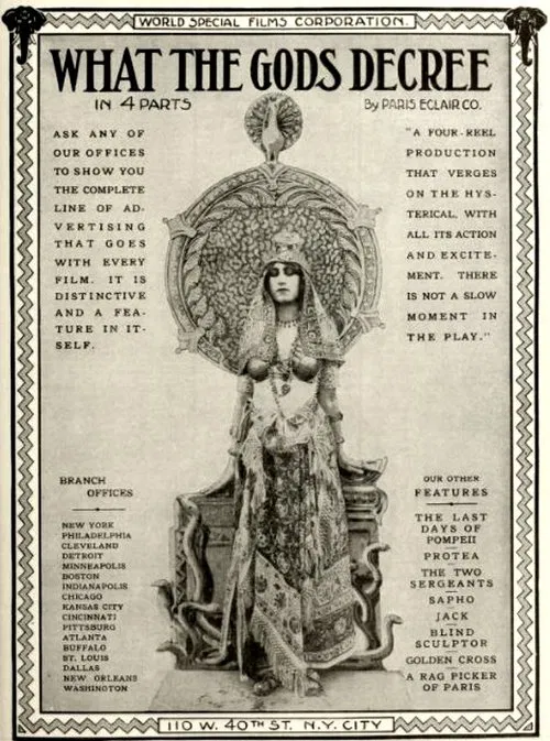 Poster do filme What the Gods Decree