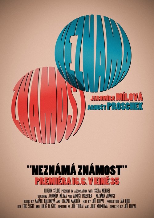 Neznámá Známost movie poster