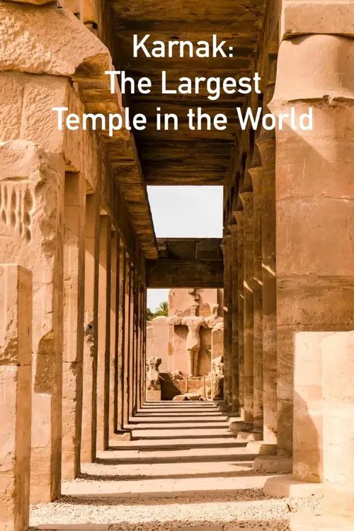 Karnak: The Largest Temple in the World movie poster