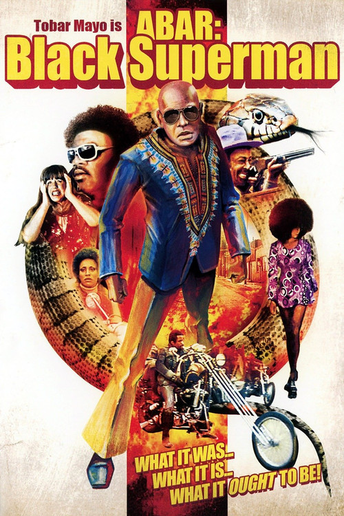 Abar, the First Black Superman movie poster