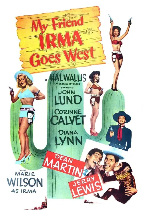 My Friend Irma Goes West movie poster