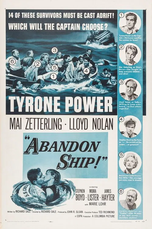 Abandon Ship movie poster