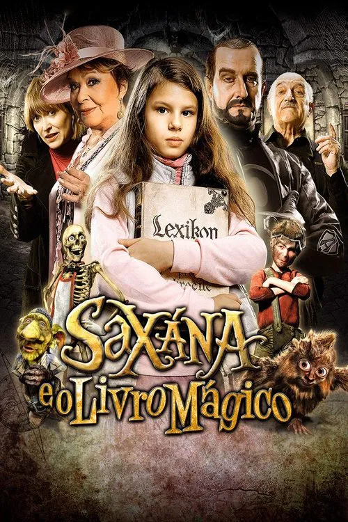 Poster do filme Saxána e o Livro Mágico