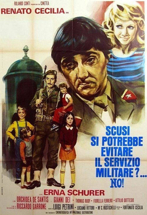 Scusi, si potrebbe evitare il servizio militare?... No! movie poster