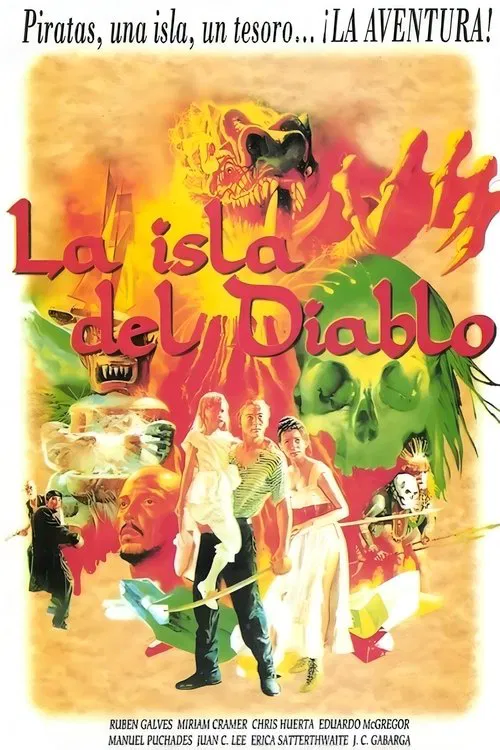 La isla del diablo movie poster
