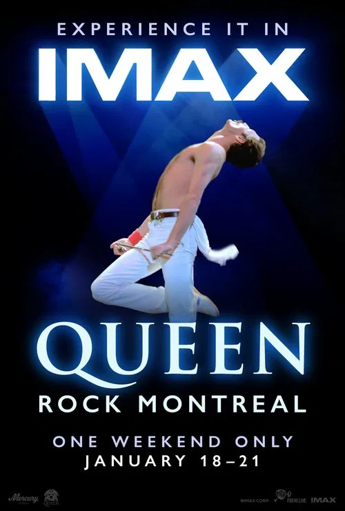 Queen Rock Montreal movie poster