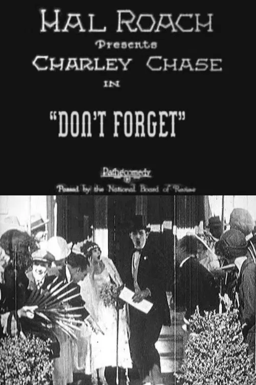 Don't Forget movie poster