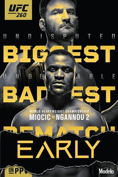 UFC 260: Miocic vs. Ngannou 2 - Early Prelims movie poster