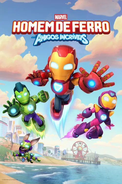 Poster da série Homem de Ferro e seus Amigos Incríveis