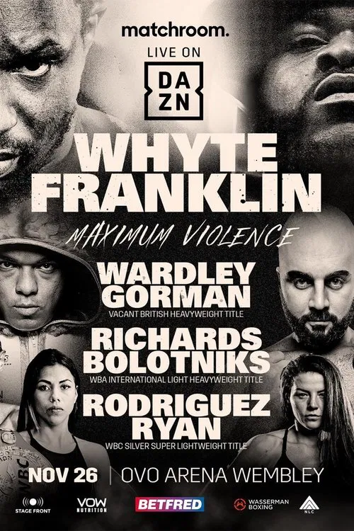 Dillian Whyte vs. Jermaine Franklin movie poster
