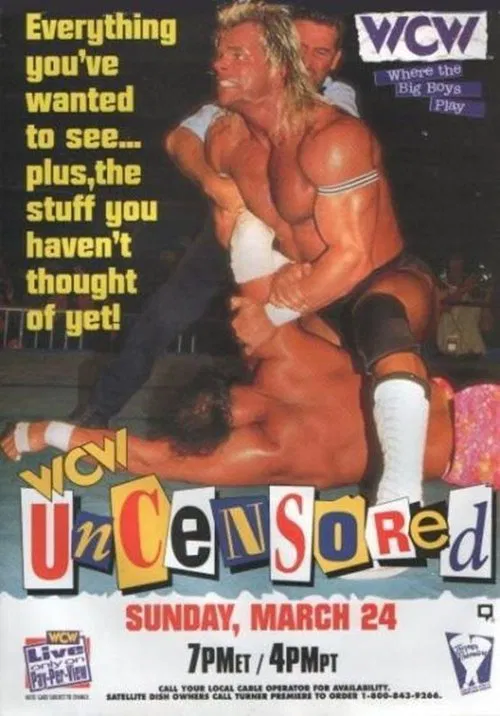 WCW Uncensored 1996 movie poster