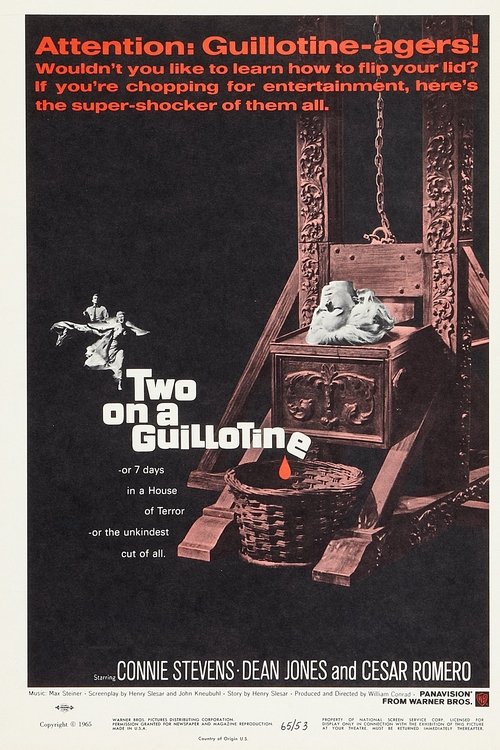 Two on a Guillotine movie poster
