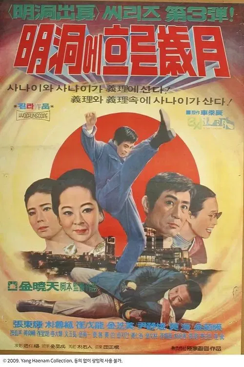 명동에 흐르는 세월 movie poster