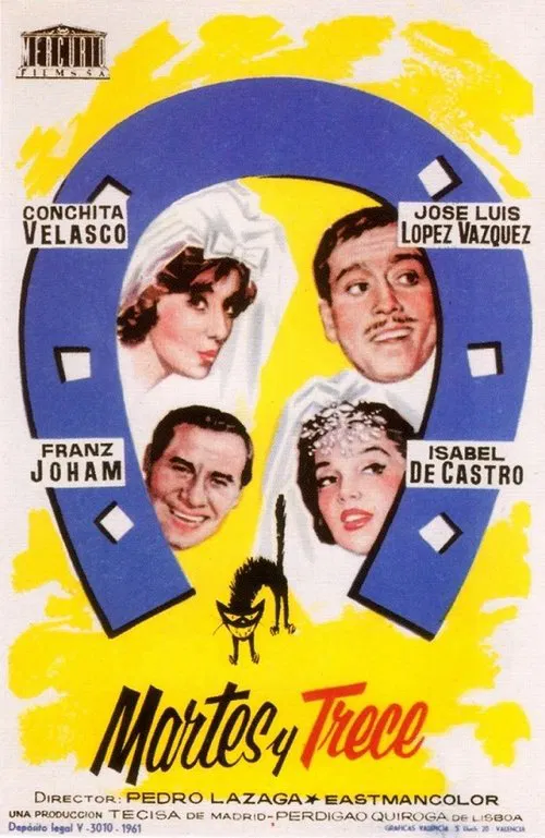 Martes y trece movie poster