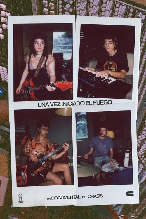 Una vez iniciado el fuego movie poster