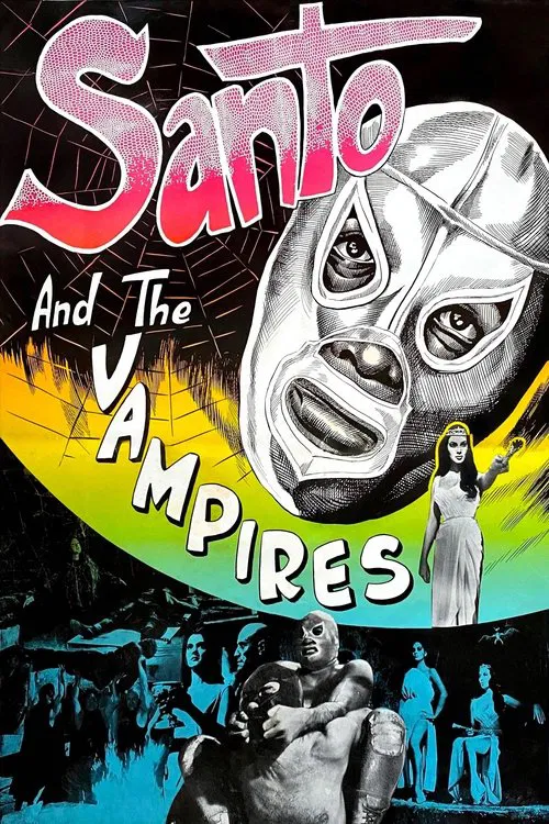 Santo vs. the Vampire Women movie poster