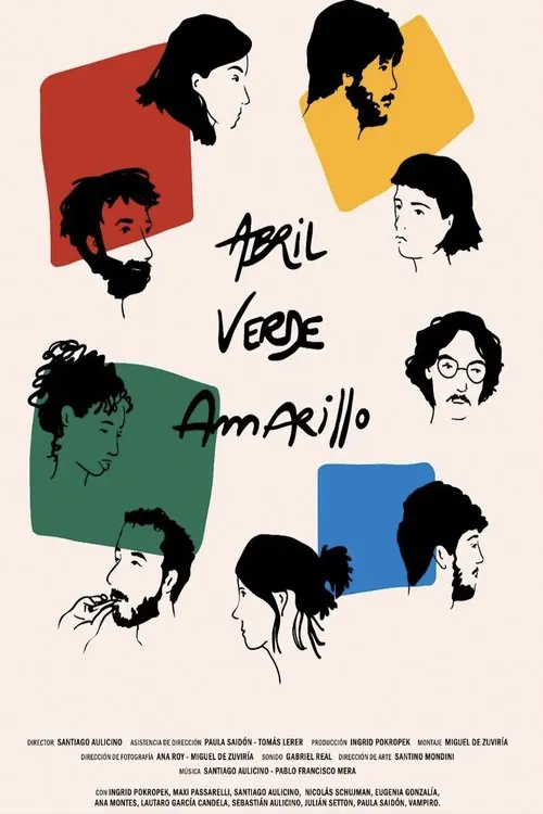 April, Green, Yellow movie poster