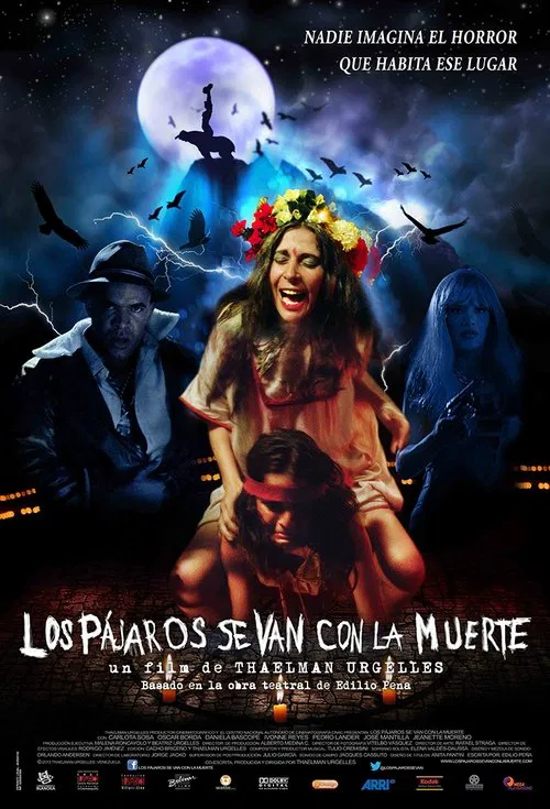 Los pájaros se van con la muerte movie poster