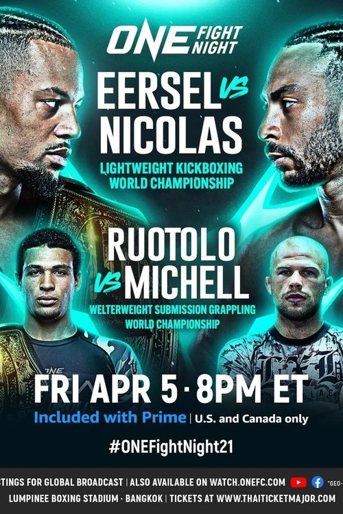 ONE Fight Night 21: Eersel vs. Nicolas movie poster