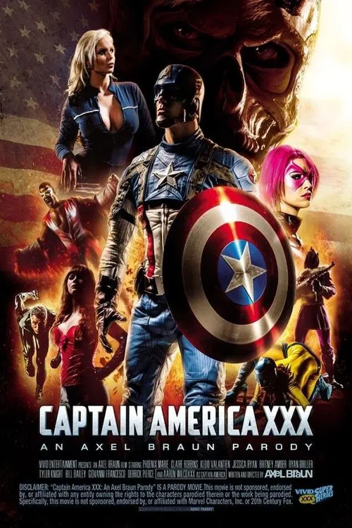 Captain America XXX: An Axel Braun Parody movie poster