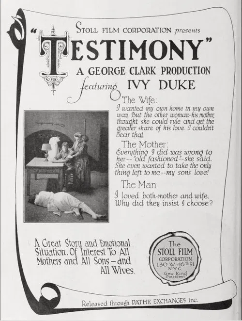Testimony movie poster