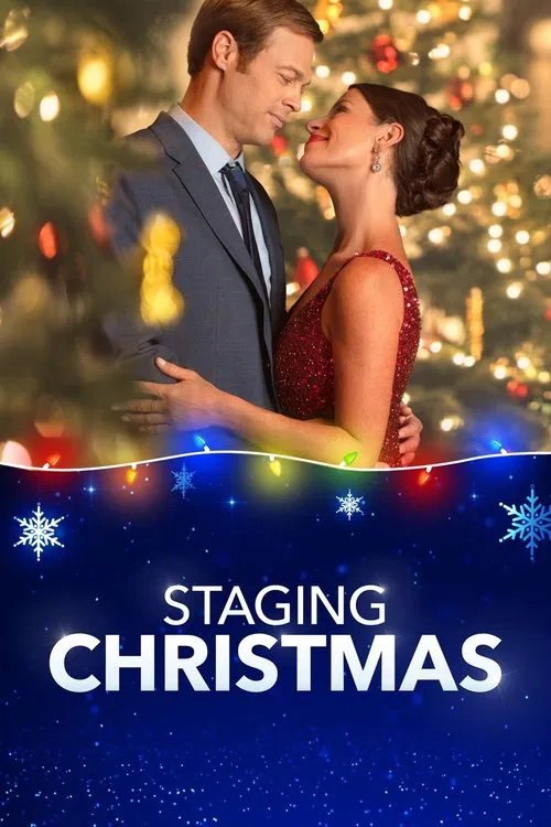 Staging Christmas movie poster