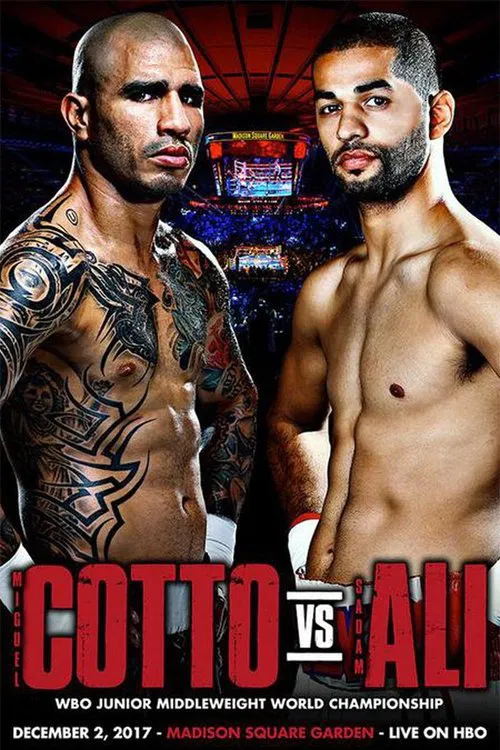 Miguel Cotto vs. Sadam Ali movie poster