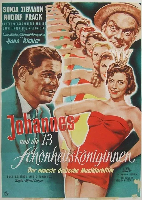 Poster do filme Johannes und die 13 Schönheitsköniginnen