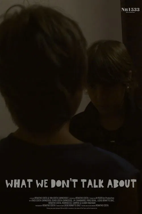 What we don't talk about movie poster