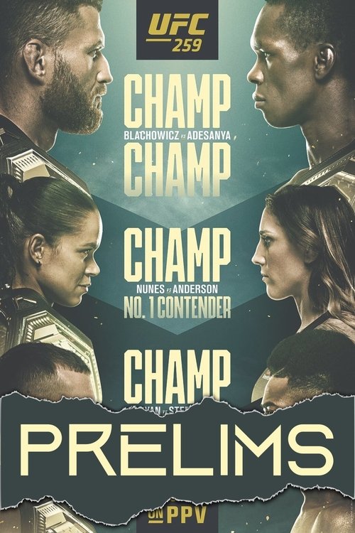 UFC 259: Blachowicz vs. Adesanya - Prelims movie poster