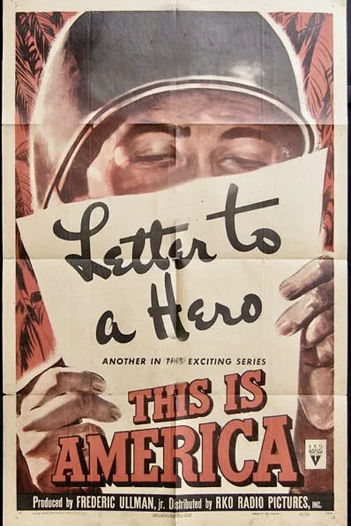 Letter to a Hero movie poster