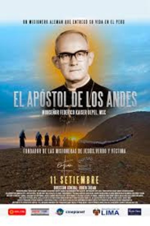 Poster do filme El apóstol de los Andes