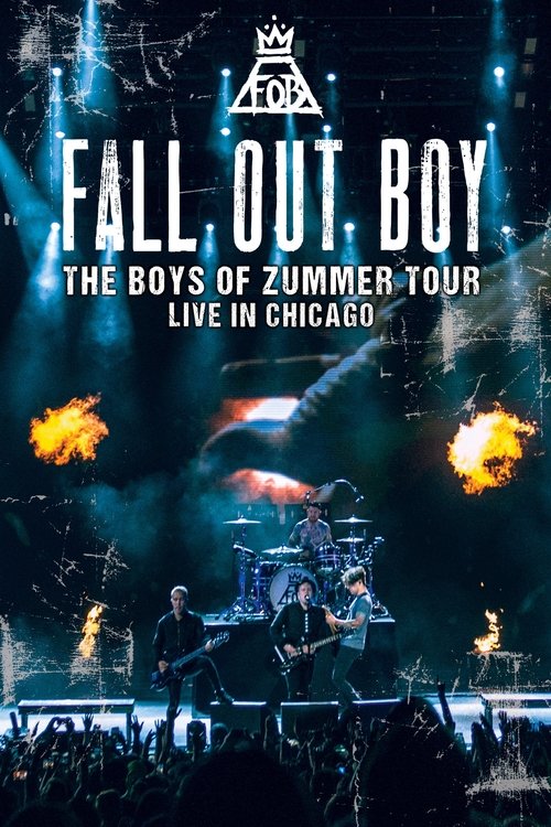 Poster do filme Fall Out Boy: The Boys of Zummer Tour Live in Chicago