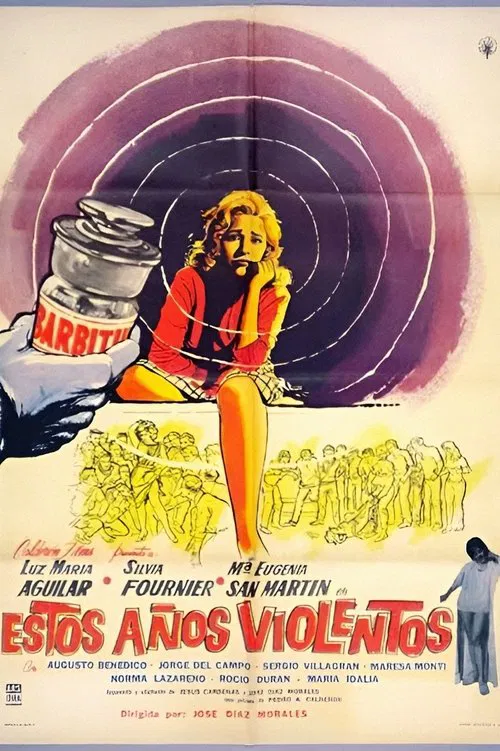 Estos años violentos movie poster