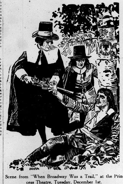 When Broadway Was a Trail movie poster