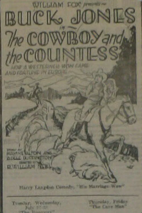 Poster do filme The Cowboy and the Countess