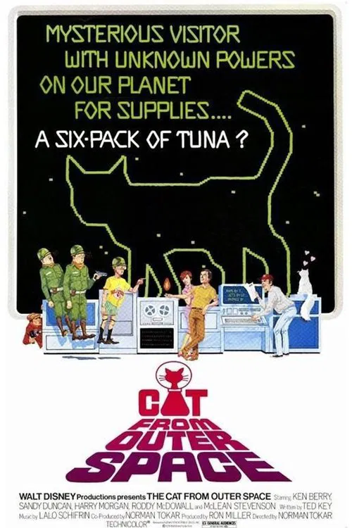 The Cat from Outer Space movie poster
