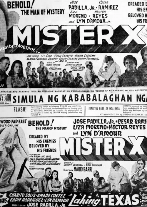 Mister X movie poster