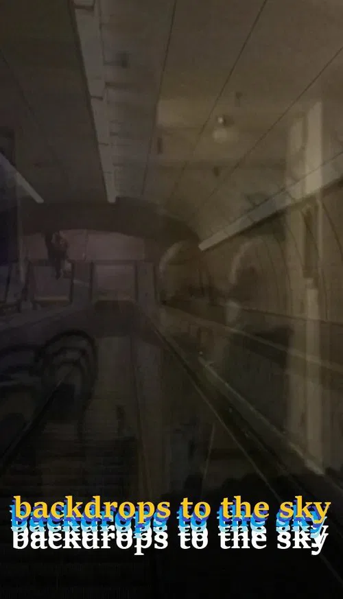 Poster do filme Backdrops to the Sky