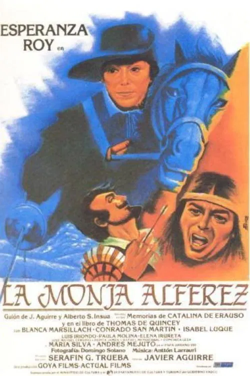 La monja alférez movie poster