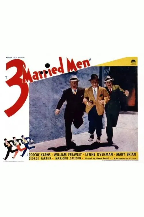 Three Married Men movie poster