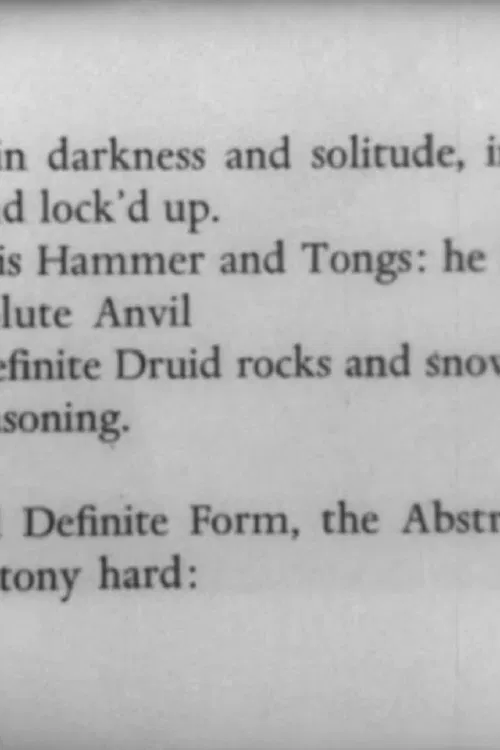 Homage to William Blake movie poster