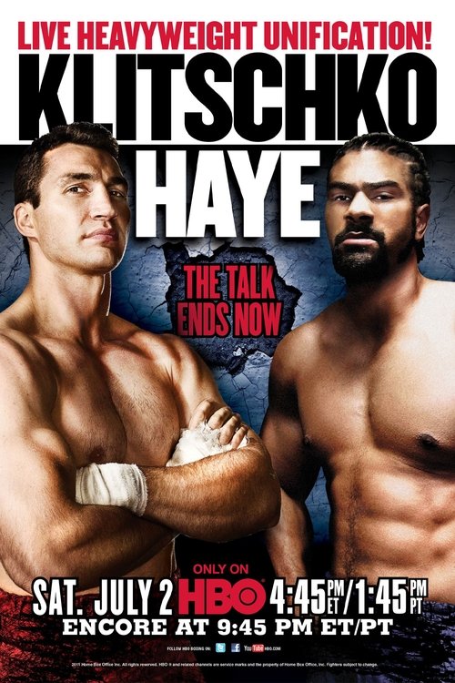 Wladimir Klitschko vs. David Haye movie poster